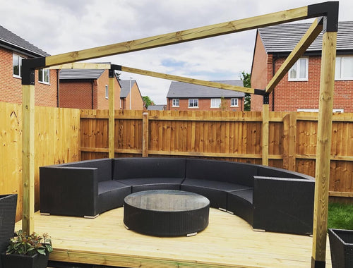 Edge Up Down Modular Pergola