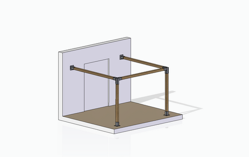 Side Lean Pergola Kit